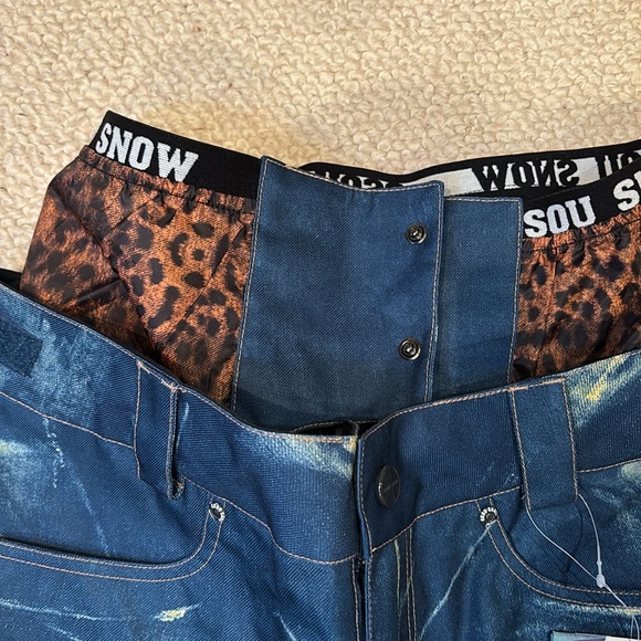 Brand new Jean ski pants - Picture 3 of 7